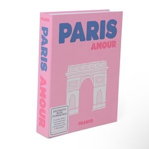 Paris Amour Pink Decorative Storage Box